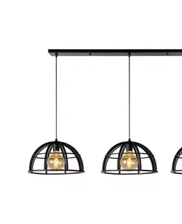 Svietidlá Lucide 76464/03/30 - Luster na lanku DIKRA 3xE27/60W/230V 76464/03/30