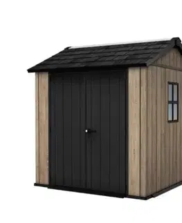 Záhradné domčeky KETER Záhradný domček WALNUT 7 x 7,5 | jaseň