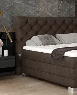 Manželské postele CEDRIK 02 polohovacia posteľ 160x200, Dora 28