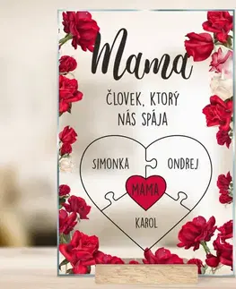 Tabuľky s venovaním (darčeky) Darček pre mamu, prekvapenie ku Dňu matiek