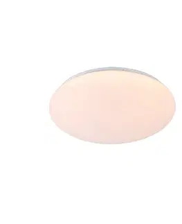 Stropné osvetlenie Stropné svietidlo biele 33 cm vrátane LED a stmievača s diaľkovým ovládaním - Iene