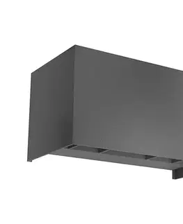 LED osvetlenie Redo 90302 - LED vonkajšie nástenné svietidlo VARY 4xLED/5W/230V IP54 antracit 90302