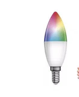 Žiarovky  LED RGB Stmievateľná žiarovka GoSmart E14/4,8W/230V 2700-6500K Wi-Fi Tuya ZQW322R