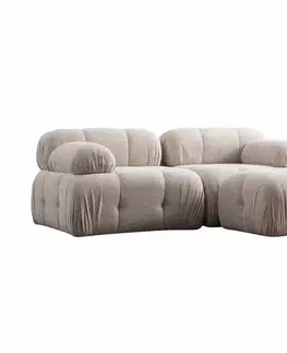 Sedacie súpravy Rohová sedacia súprava / Rohová pohovka Petite 2 - Cream