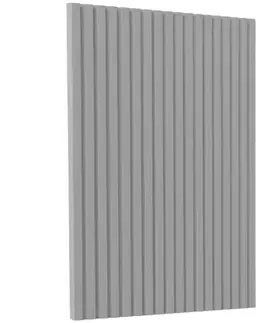 Kuchynské skrinky Čelo skrinky Luxeo F14-D100N ryfla grey