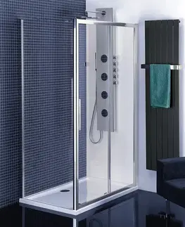 Sprchové dvere POLYSAN - LUCIS LINE obdĺžniková sprchová zástena 1000x800 L/P varianta DL1015DL3315