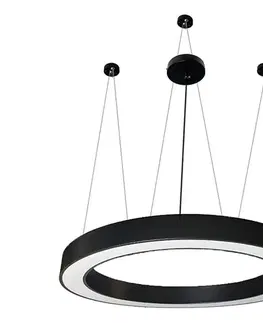 Svietidlá  LED Luster na lanku LED/60W/230V 4000K pr. 120 cm čierna LCL7424-H