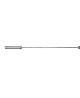 Osy k činkám Vzpieračská tyč s ložiskami inSPORTline OLYMPIC OB-86 WH6 201cm/50mm • 15kg • do 450kg • bez objímok