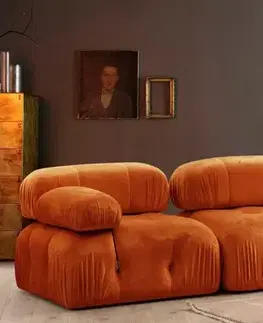 Pohovky a gauče Trojmiestna pohovka Bubble 3 Seater ( L1-O1-1R) - Orange