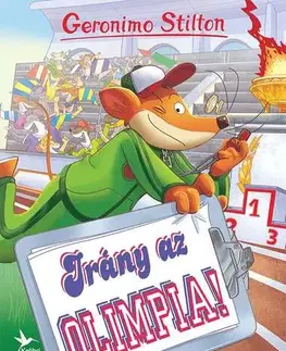 Rozprávky Irány az olimpia! - Geronimo Stilton,Szabolcs Vasrányi