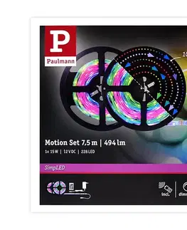 LED osvětlení Paulmann 70514 - LED RGB/15W Stmievateľný pásik SIMPLED 7,5m 230V + DO 70514