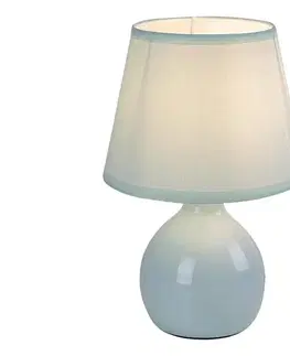 Lampy Rabalux 74077 - Stolná lampa INGRID 1xE14/40W/230V mintová 74077