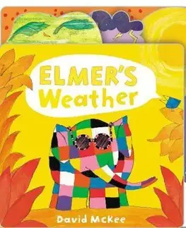 Leporelá, krabičky, puzzle knihy Elmer's Weather - Tabbed Board Book - David McKee