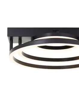 Svietidlá Brilliant - LED stmievateľné stropné svietidlo PEDLEY LED/36W/230V čierna G80750/06