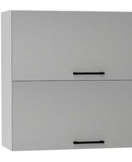 Kuchynské skrinky visiace Kuchynská skrinka Max W80grf/2 Granit