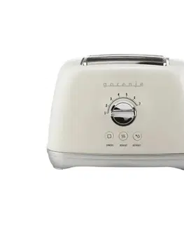 Predlžovacie káble GORENJE T900RL - Hriankovač s dvoma otvormi 1000W/230V biela 742761