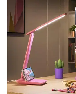 Lampy BRILAGI - LED stmievateľná stolová lampa MODO LED/7W/230V 3000/4000/6500K ružová 004979