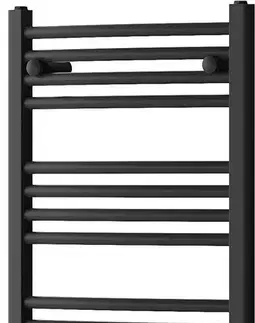 Radiátory do kúpeľne MEXEN/S - Ares radiátor + vykurovacia tyč 700 x 500 mm, 300 W, čierna W102-0700-500-6300-70