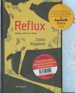 Novely, poviedky, antológie Kniha Sada 2x Kepplová - Všetko plynie všetko sa rozpadá všetko súvisí - Zuska Kepplová
