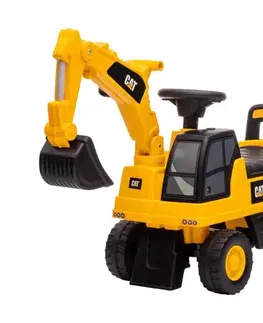 Odrážadlá Buddy Toys Odrážadlo báger CAT 2xAA žltá/čierna 57002788
