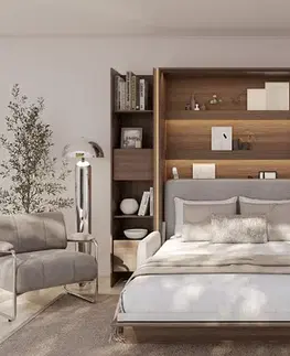 Postele Dig-net nábytok Sklápacia posteľ Lenart BED CONCEPT BC-02 dub dunin | 120 x 200 cm