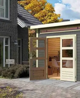 Drevené Drevený záhradný domček KANDERN 6 Lanitplast
