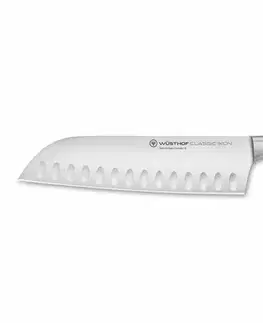 Kuchynské nože WÜSTHOF Japonský nôž Santoku Wüsthof CLASSIC IKON créme 17 cm 4176-0