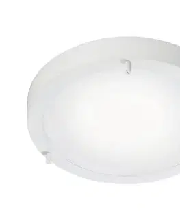 Svietidlá Nordlux - Kúpeľňové stropné svietidlo ANCONA 2xE27/40W/230V IP43 pr.31,5 cm biela 25316101