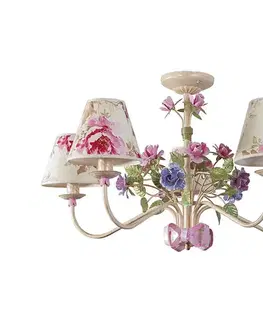Svietidlá  Luster na tyči ROMANCE 5xE14/40W/230V 8905-cl153-aba01n-ct0504