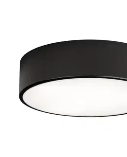 Svietidlá  LED Stropné svietidlo CLEO LED/24W/230V 4000K pr. 30 cm čierna 5907623620712