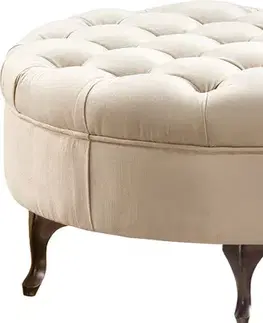Taburetky TARANKO Wersal W taburetka béžová (B3 5058) / wenge