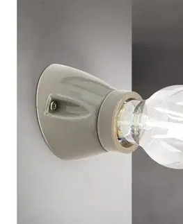 Svietidlá Orion - Nástenné svietidlo FROST 1xE27/60W/230V sivé WA 2-1367 grau/Kera