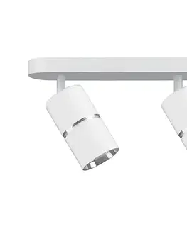 Svietidlá  Bodové svietidlo BAMBOO 2xGU10/10W/230V biela 324641