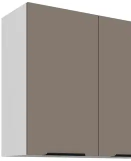 Kuchynské skrinky visiace Kuchynská skrinka Aria-Ta/Wh Anti Fingerprint 80g-72 2f