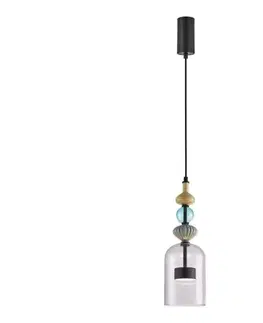 Svietidlá  LED Luster na lanku ARTE LED/12W/230V pr. 13 cm čierna ML0360