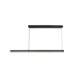 Svietidlá  LED Luster na lanku LED/23W/230V 4000K 120 cm čierna 6943