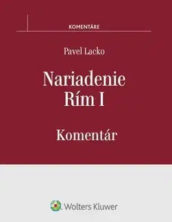Dejiny práva Nariadenie Rím I - Pavel Lacko