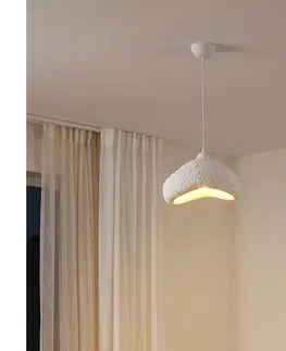 Svietidlá BRILAGI - Luster na lanku WABI SABI 1xE27/40W/230V pr. 30 cm biely 118OPV1207