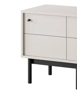 Nábytok ArtPS Nočný stolík JAPANESE S54 | cashmere