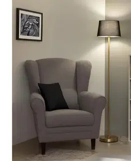 Lampy BRILAGI - LED stojacia lampa CERIA 1xE27/20W/230V Ø 30 cm čierna/zlatá SA2189+EG781038