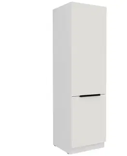 Kuchynské skrinky stojace Kuchynská skrinka Aria-Wh/Wh Anti Fingerprint 60lo-210 2f