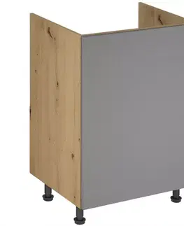 Kuchynské skrinky stojace Kuchynská skrinka Langen D60Z beige