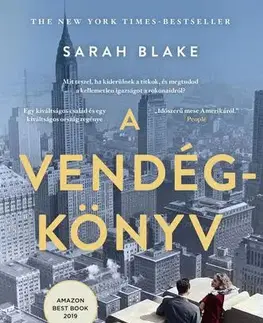 Svetová beletria A vendégkönyv - Sarah Blake,Zsuzsanna Varga