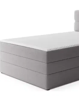 Postele ArtElta Jednolôžková posteľ KASPED Boxspring | 140 x 200 cm Farba: Paolli 04