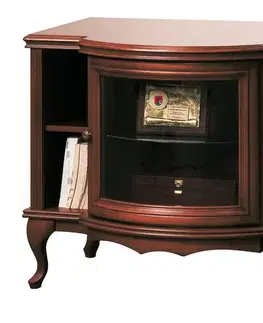 TV stolíky TARANKO Wersal W-RTV/M rustikálny tv stolík wenge