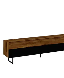 TV stolíky TV stolík Sign - Black, Oak