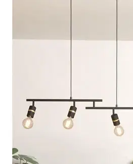 Svietidlá Eglo 900177 - Luster na lanku LURONE 4xE27/10W/230V 900177