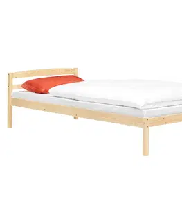 Postele Jednolôžko 700 nelakované