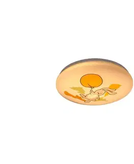 Svietidlá Rabalux 71409 - LED Detské stropné svietidlo HOPPLY LED/24W/230V 3000K 71409