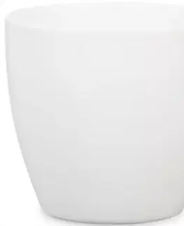 Záhrada Keramický obal na kvetináč Scheurich 920, ø22cm, biela